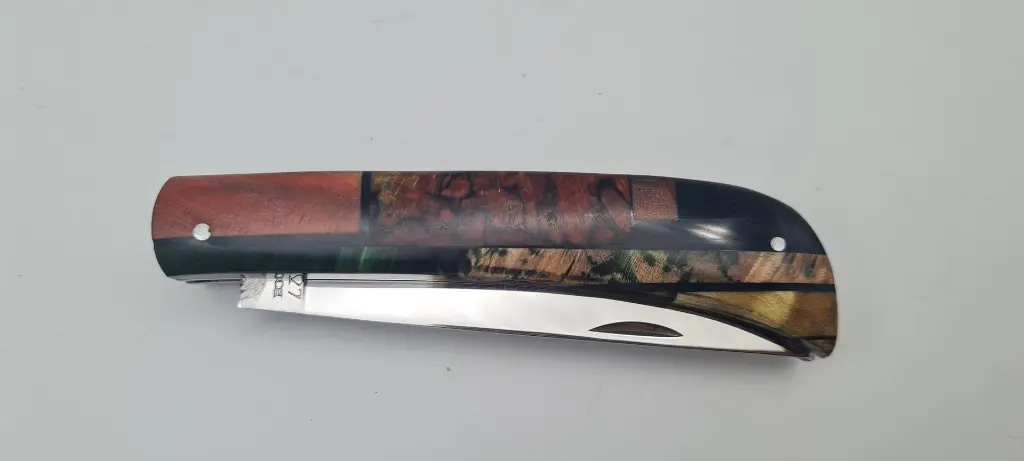 🔪 Le Mineur – Couteau pliant artisanal personnalisable
